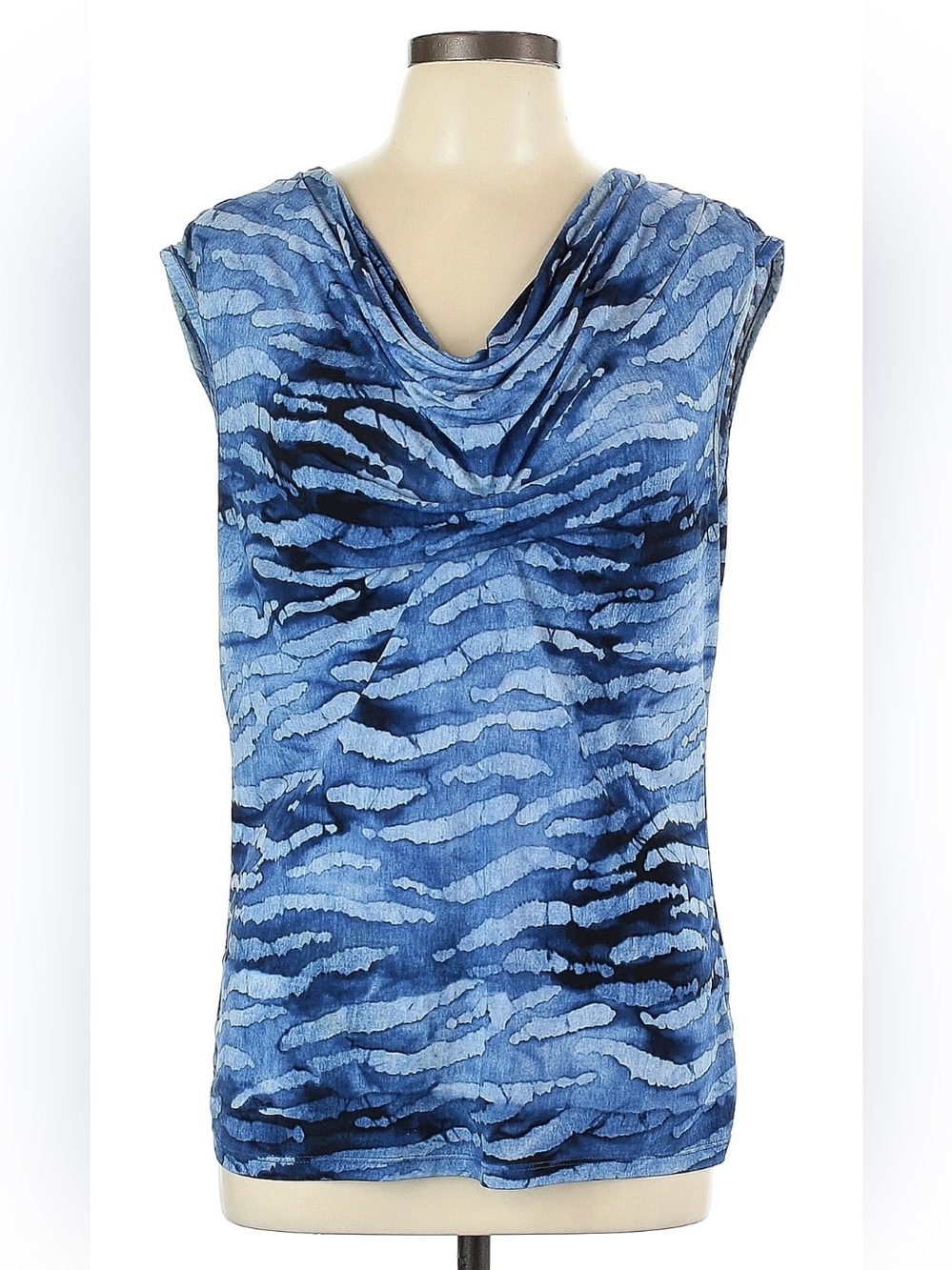 MICHAEL Michael Kors Blue Patterned Blouse